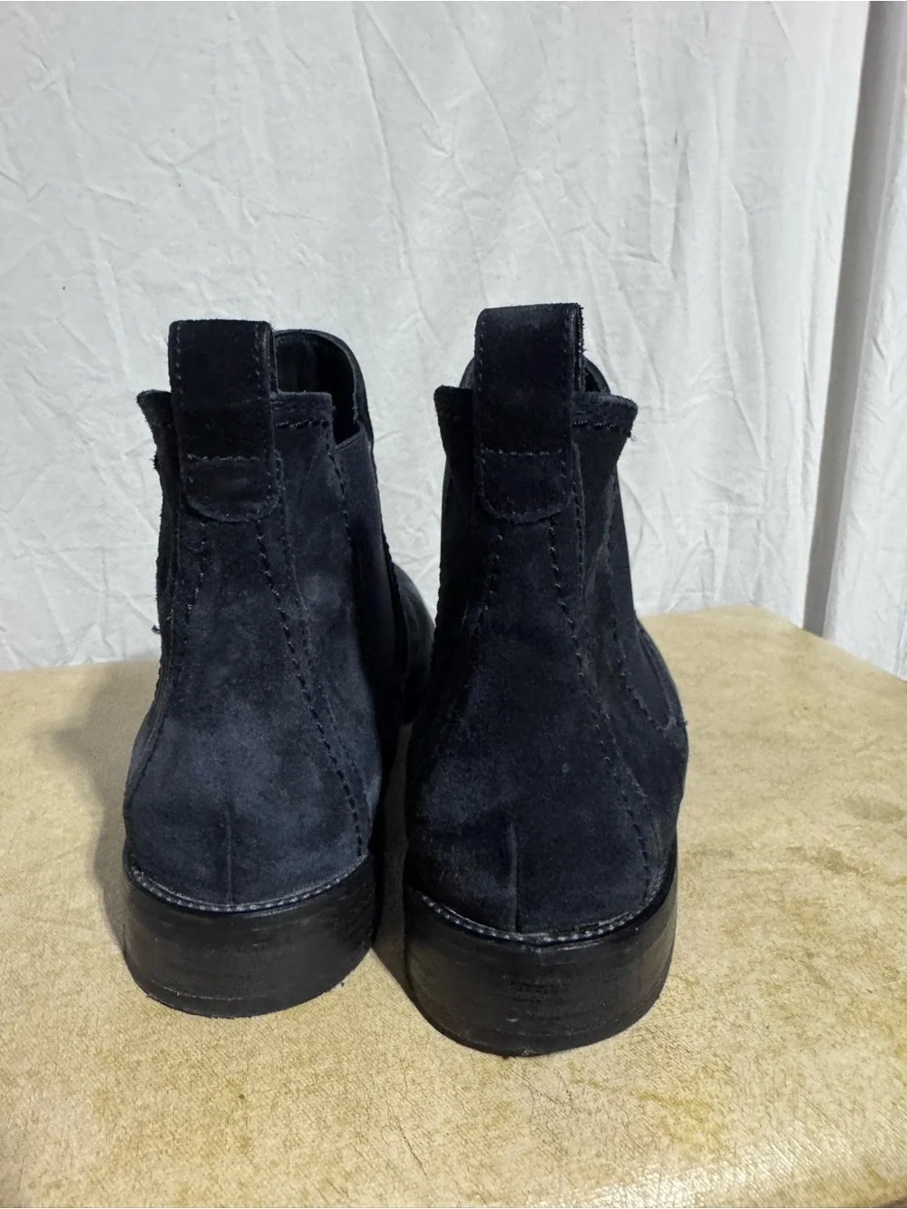Paul Green blue suede ankle boot Mens Size 7